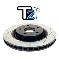 Вентильований гальмівний диск T2 SLOT TOY HIGHLANDER DBA3188S для передньої осі