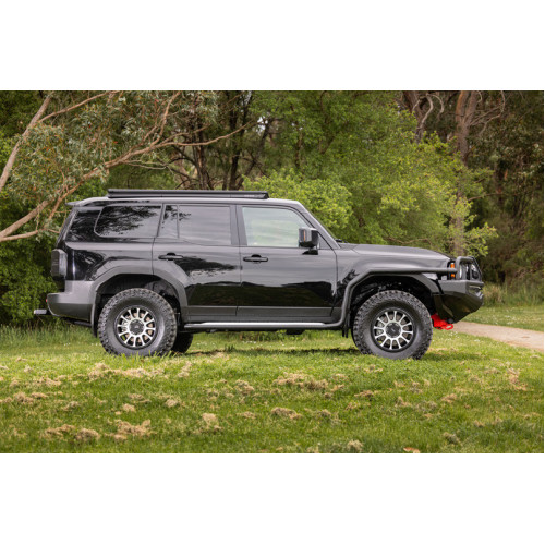 Бічні захисні пороги ARB Summit для Toyota Prado 250 матовий чорний сталь