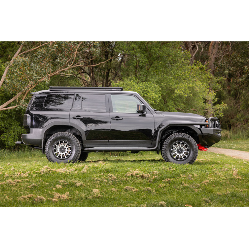Бічні захисні пороги ARB Summit для Toyota Prado 250 матовий чорний сталь
