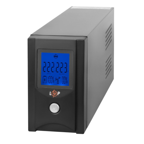 ДБЖ лінійно-інтерактивний LP UL650VA 650VA 390Вт з LCD та 2 розетками