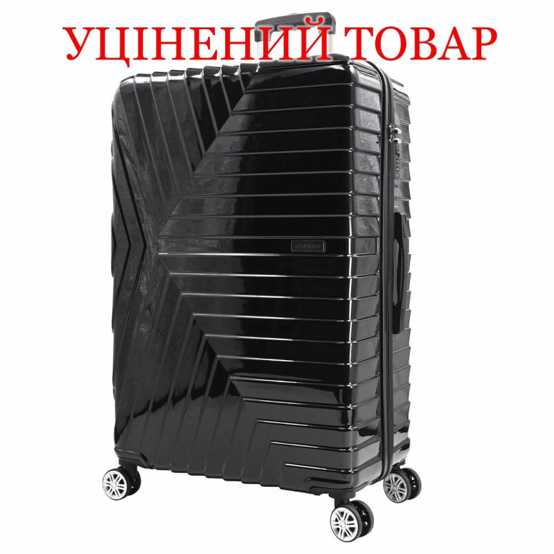 Валіза Semi Line T5765 чорна 28 дюймів полікарбонат ABS 114 л