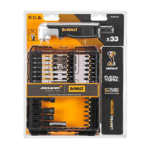 Набір біт DeWALT DT70782 з кутовою насадкою 33 шт. Phillips Pozidriv Torx
