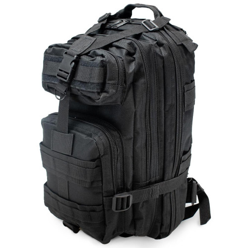 Тактичний рюкзак Semi Line 18 Black 18 л з MOLLE та дихаючою спинкою