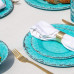 Сервіз столовий Gimex Tableware Stone меламін Opal для кемпінгу 12 предметів