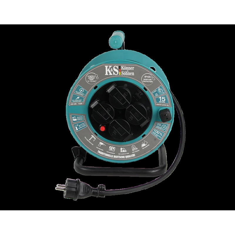 Подовжувач KS CR-15M 15 м 3х1.5 мм2 захист IP44