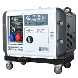 Дизельний генератор Könner & Söhnen KS 9300DE-1/3 ATSR EURO V 13.24 кВт
