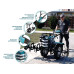 Культиватор бензиновий KS 9HP-1350G-3 потужний 9 к.с. ширина обробки 134 см