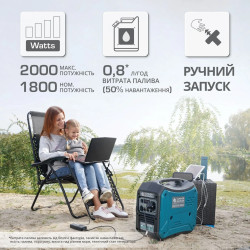 Інверторний генератор KS 2000i S Інверторний генератор KS 2000i S