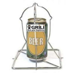 Стійка для курки в формі пивної банки Big Green Egg (FBCC / 2099) Код: 003091 Стійка для курки в формі пивної банки Big Green Egg (FBCC / 2099) Код: 003091