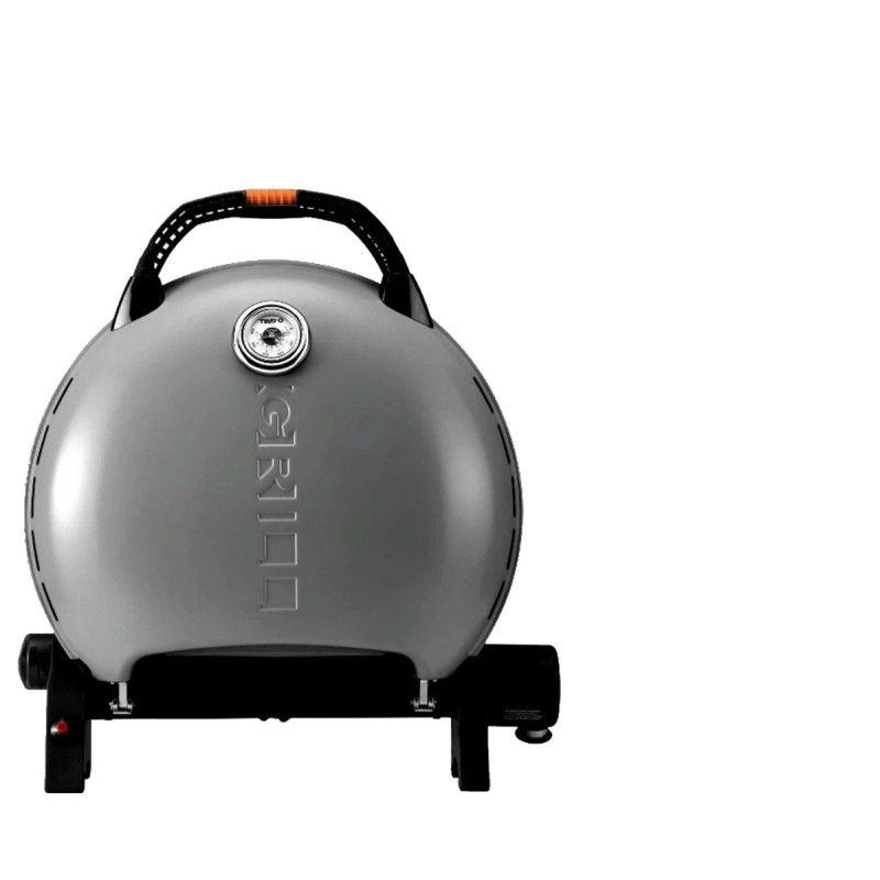 Портативний переносний газовий гриль O-GRILL 600T, срібло Код: 009061