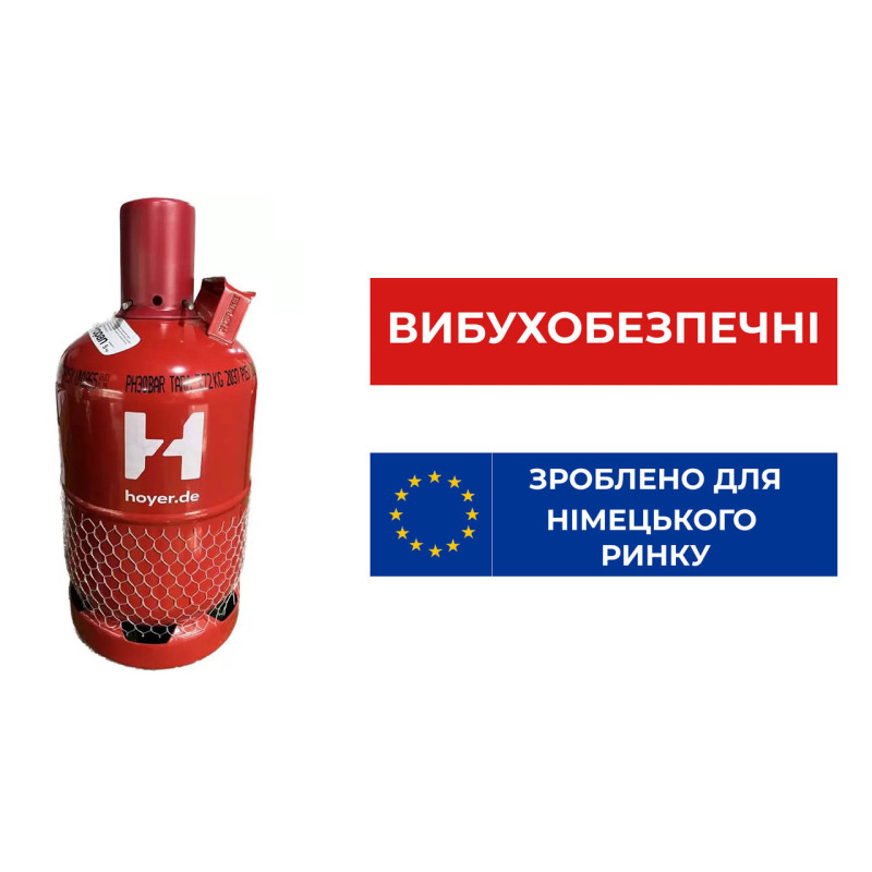 Балон вибухобезпечний 12 л Hoyer Код: 010637