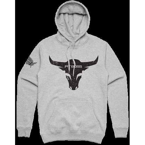 Худі Pit Boss Bull, Grey Heather - чоловіче M 40556 Код: 011636