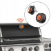 Цифровий Bluetooth термометр в кришку гриля с 2-ма щупами GRILLI 555501 Код: 011933