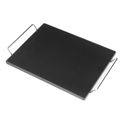 Камінь для піци прямокутний 38x30 см з підставкою GRILLI 300380 Код: 012334 Камінь для піци прямокутний 38x30 см з підставкою GRILLI 300380 Код: 012334