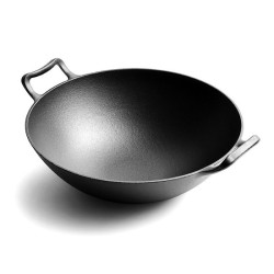 Чавунний вок з скляною кришкою Ø36 см GRILLI 777187 Код: 012710 Чавунний вок з скляною кришкою Ø36 см GRILLI 777187 Код: 012710