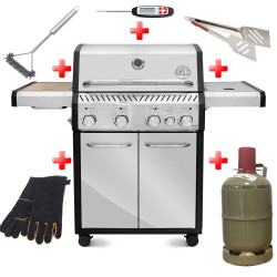 Газовий гриль Ranger 41 + набір необхідних аксесуарів GRILLI 777242-set Код: 013225 Газовий гриль Ranger 41 + набір необхідних аксесуарів GRILLI 777242-set Код: 013225