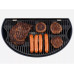 КОМПЛЕКТ Портативний переносний газовий гриль O-GRILL 500, срібло + шланг в подарунок! Код: 013369