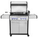Газовий гриль Senator Pro-42 LED з системою BBQ Block Fire GRILLI 701477 Код: 013763