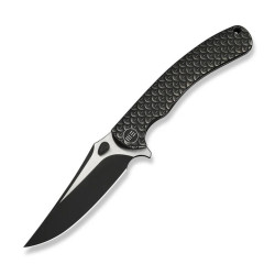 Ніж складаний туристичний Weknife Dracarys, (9.1 см) Böhler M390 / титан 6AL4V чорний Ніж складаний туристичний Weknife Dracarys, (9.1 см) Böhler M390 / титан 6AL4V чорний