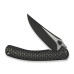 Ніж складаний туристичний Weknife Dracarys, (9.1 см) Böhler M390 / титан 6AL4V чорний