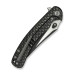 Ніж складаний туристичний Weknife Dracarys, (9.1 см) Böhler M390 / титан 6AL4V чорний