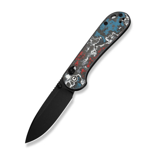 Ніж складаний кишеньковий Civivi Elementum (Crossbar Lock), (7.51 см) CPM S35VN / Nebula FatCarbon Fiber