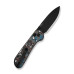 Ніж складаний кишеньковий Civivi Elementum (Crossbar Lock), (7.51 см) CPM S35VN / Nebula FatCarbon Fiber