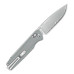 Ніж складаний туристичний SRM Terrier 258L-GK2 (9.3 см) 140Cr , G10 сірий