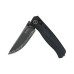 Ніж складаний туристичний SRM Medal 255L-MB3 (8.2 см) 140Cr , Micarta чорний