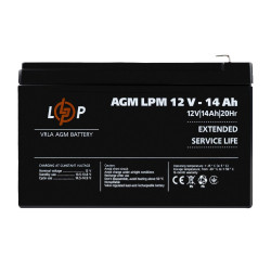 Акумулятор AGM LPM 12V - 14 Ah Акумулятор AGM LPM 12V - 14 Ah