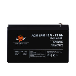 Акумулятор AGM LPM 12V - 12 Ah Уцінка 05.2024 Акумулятор AGM LPM 12V - 12 Ah Уцінка 05.2024