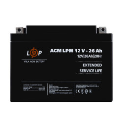 Акумулятор AGM LPM 12V - 26 Ah