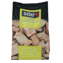 Бруски для копчення яблуко 1,5кг Weber (17616) Код: 010809 Бруски для копчення яблуко 1,5кг Weber (17616) Код: 010809