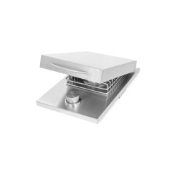 Одинарна вбудована конфорка з кришкою GRILLI 888002 Код: 012577 Одинарна вбудована конфорка з кришкою GRILLI 888002 Код: 012577