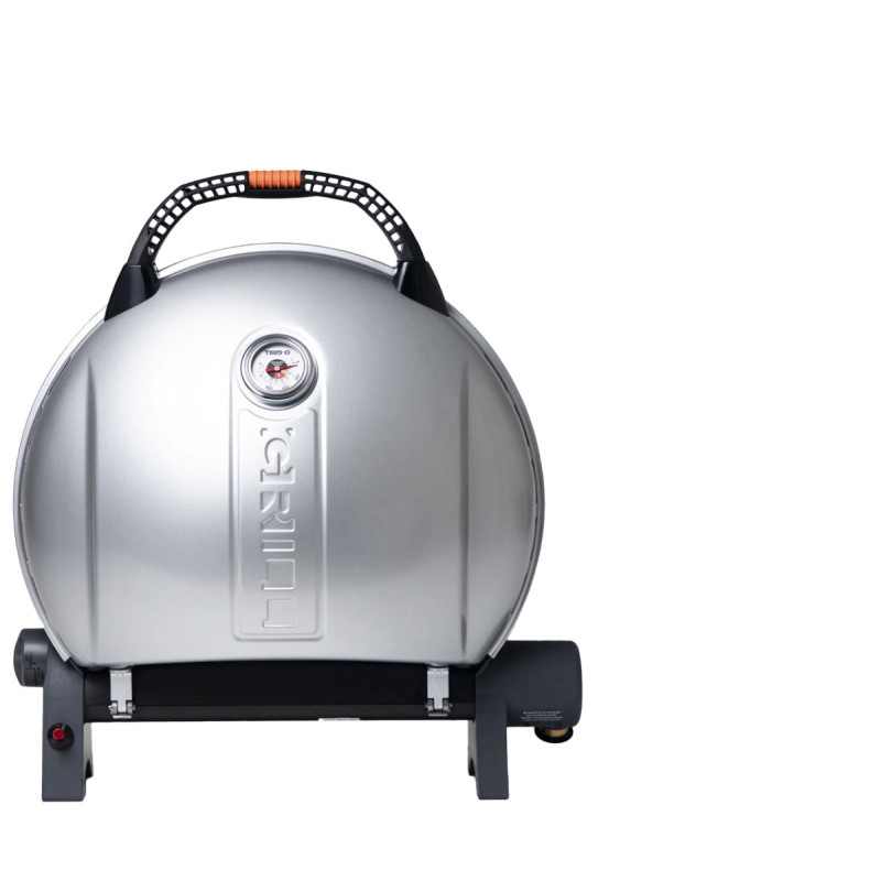 Портативний переносний газовий гриль O-GRILL 900, срібло Код: 013344