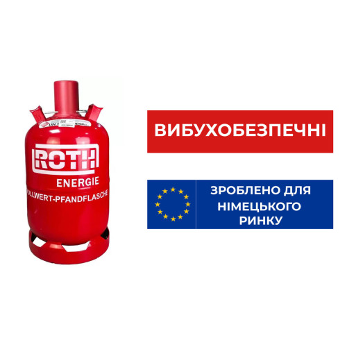 Балон вибухобезпечний 27 л Roth Код: 013353