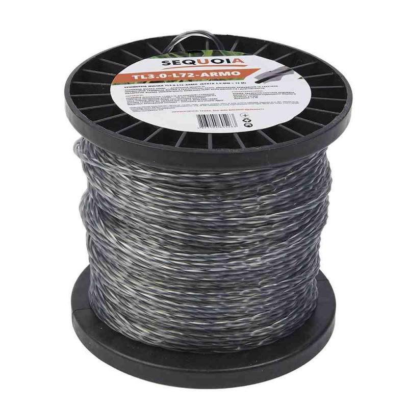 Косильна жилка в бухті SEQUOIA TL3.0-L72-Armo