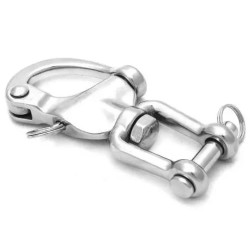 Судновий вертлюг ZEL 50 3-1/2″ з зацепом та різьбою надійний та міцний для човна катера яхти Судновий вертлюг ZEL 50 3-1/2″ з зацепом та різьбою надійний та міцний для човна катера яхти
