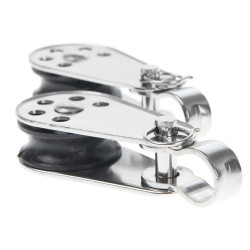 Роликовий блок ZEL ZEL 37 ZK01-1307-0025 діаметр пін 25 mm нержавіна сталь для човна та яхти Роликовий блок ZEL ZEL 37 ZK01-1307-0025 діаметр пін 25 mm нержавіна сталь для човна та яхти