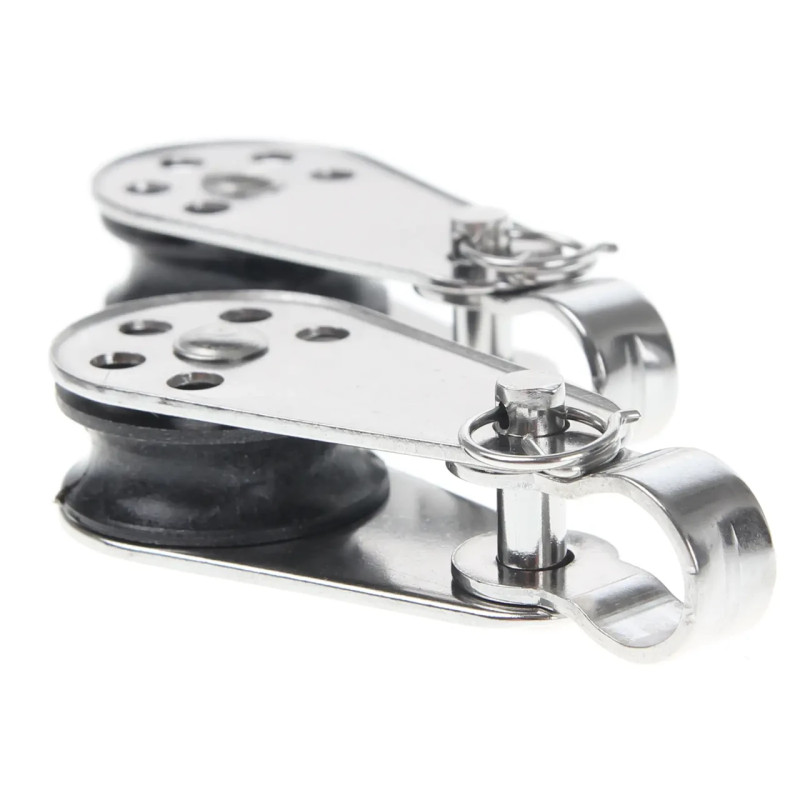 Роликовий блок ZEL ZEL 37 ZK01-1307-0025 діаметр пін 25 mm нержавіна сталь для човна та яхти