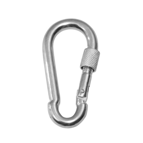 Карабін ZEL ZEL 1 ZK01-1103-00004 4 mm з закруткою з нержавіючої сталі для човна яхти катера