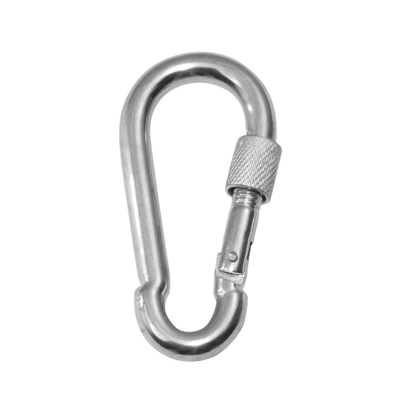 Карабін ZEL ZEL 1 ZK01-1103-00004 4 mm з закруткою з нержавіючої сталі для човна яхти катера