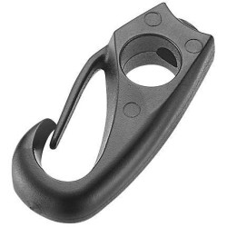 Карабін судновий Nylon Snap Hook Black 8 мм C82002 міцний нейлоновий для човнів катерів та яхт Карабін судновий Nylon Snap Hook Black 8 мм C82002 міцний нейлоновий для човнів катерів та яхт