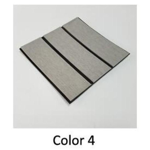 Штучний тек EVA Color 4 світло-сірий 230x90 см 6 мм антиковзкий для човнів катерів яхт з липучкою і УФ-захистом