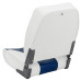 Сидіння суднове RYE High Back HM40-10151 54x39x41 см сіро-сині складне з морського вініл з високою спинкою