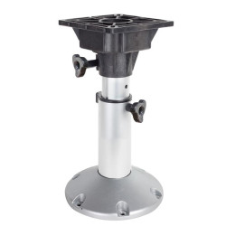 Стійка для сидіння OS ADJUSTABLE MA 773-1 регульована висота 365-500 мм анодований алюміній накладний монтаж Стійка для сидіння OS ADJUSTABLE MA 773-1 регульована висота 365-500 мм анодований алюміній накладний монтаж
