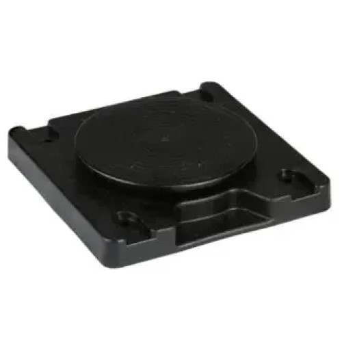 Поворотна пластина OceanSouth TITAN SWIVEL MA 765-3 чорна 360° поворот пластиковий для сидінь у катері та лодці
