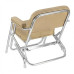 Складний стілець Newstar Aluminum Folding Chair 75147S алюмінієвий легкий пісочний для пікніка та туризму