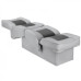 Двійне сидіння Newstar Back-To-Back Lounge 75112GC сіре-вугілля розмір 43х41 см висота 38 см