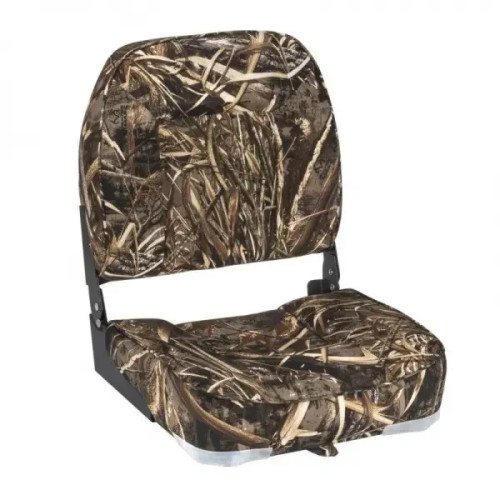 Сидіння суднове Low Back Bucket REALTREE MAX 5 складне поліестер 440х400 мм камуфляжний для катера і човна